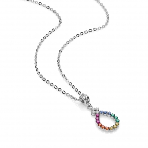 Collana in Argento con zirconi
